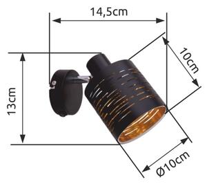 Globo 15342-1 - Nástěnné svítidlo TUNNO 1xE14/15W/230V