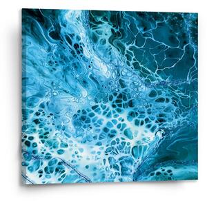 Sablio Obraz Magická modrá - 110x110 cm