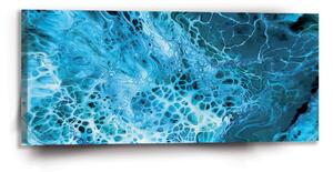 Sablio Obraz Magická modrá - 110x50 cm