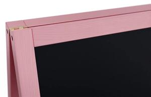 Allboards, Reklamní áčko růžové barvy s křídovou tabulí 118x61 cm, PK96P