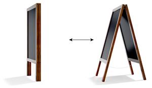 Allboards Reklamní áčko s křídovou tabulí 118x61 cm - voděodolné- 12 KG,PK96MAXWR