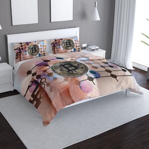 Sablio Povlečení Bitcoin - 140x200 / 90x70