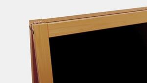Allboards, reklamní áčko s křídovou tabulí 100x60 cm- zlaté, PK75GOLD