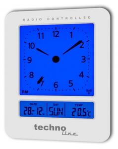 TechnoLine Budík s analogovým LCD displejem a teploměrem WT 745W
