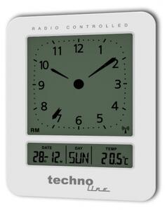 TechnoLine Budík s analogovým LCD displejem a teploměrem WT 745W