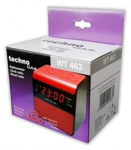 TechnoLine Digitální budík s FM radiopřijímačem WT 463R