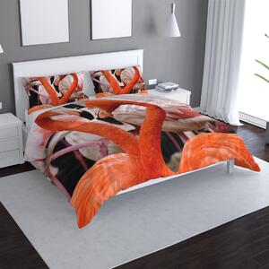 Sablio Povlečení Plameňáci 2 - 140x220 / 90x70