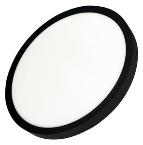 LED Stropní svítidlo LED/24W/230V 3000/4000/6500K pr. 30 cm černá