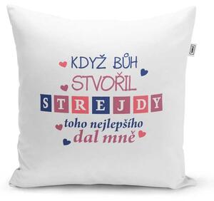 Sablio Polštář Když Bůh stvořil strejdy: 40x40 cm