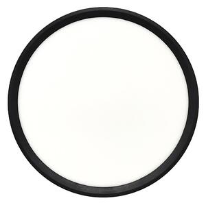 LED Stropní svítidlo LED/24W/230V 3000/4000/6500K pr. 30 cm černá