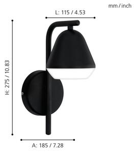 Eglo 99034 - LED Nástěnné svítidlo PALBIETA 1xGU10/3W/230V