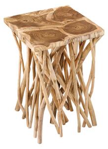 Odkládací stolek DRIFTWOOD 60 CM masiv teak Nábytek | Doplňkový nábytek | Odkládací stolky
