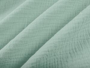 Biante Mušelínový povlak na polštář MSN-020 Pastelově šalvějový 60 x 60 cm