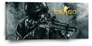 Sablio Obraz CS:GO Voják 1 - 110x50 cm
