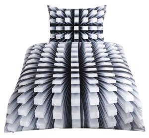 Povlečení 3D JEŽEK černá/bílá, 70x90 a 140x200 cm
