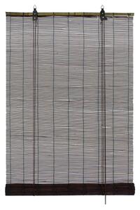 Bambusová roleta ČOKOLÁDA hnědá, 90x220 cm