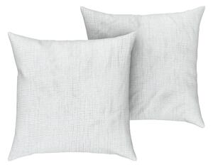 Livarno home Mušelínový potah na polštář, 50 x 60 cm, 2 kusy (šedá) (100385576003)