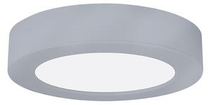 SOLIGHT LED mini panel koupelnový 2v1, 3CCT, 12W, 1020lm, IP54, stříbrný