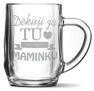 Sablio Půllitr Děkuju za tu nejlepší maminku: 0,5 l