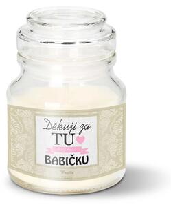 Sablio Svíčka Děkuji za tu nejlepší babičku - 120 g