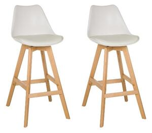 HJH Living Barové židle Scandi High, 2 kusy (100397537)