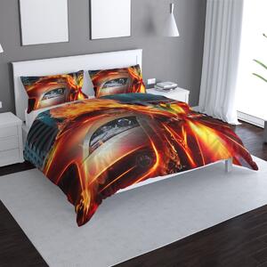 Sablio Povlečení Auto v plamenech - 140x220 / 90x70