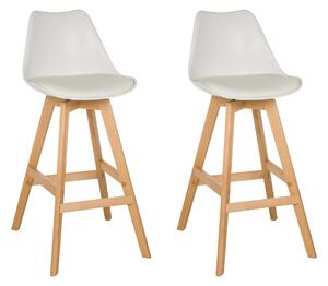 HJH Living Barové židle Scandi High, 2 kusy (100397537)