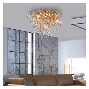 Paul Neuhaus 8091-11 - Přisazený lustr ICICLE 9xG9/40W/230V pr. 50 cm mosaz