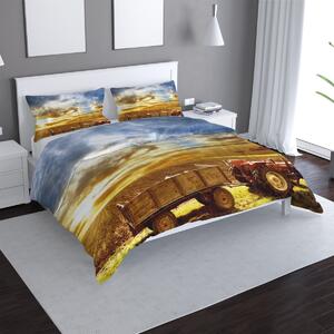 Sablio Povlečení Traktor s vlečkou - 140x220 / 90x70