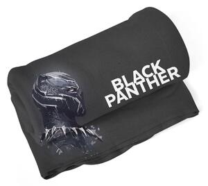 Sablio Deka BLACK PANTHER z profilu Černý - 150x120 cm