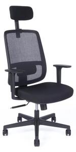 Kancelářská ergonomická židle CANTO — více barev Černá