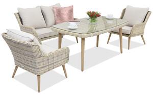 Zahradní nábytek Bilbao Apetito 4 Garden Point Sand