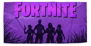 Sablio Ručník FORTNITE Fialová silueta - 30x50 cm