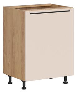 BRW Kuchyně Family Line Iris D-60/82-L, dub hikora/alhamra mat
