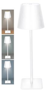 SOLIGHT LED nabíjecí lampička Lucca, 120lm, změna CCT, stmívání, bílá