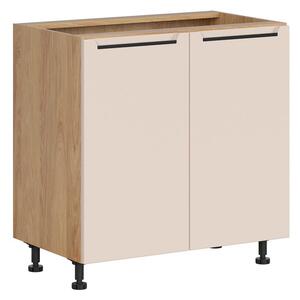 BRW Kuchyně Family Line Iris D-80/82-L/P, dub hikora/alhamra mat