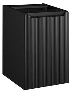 Závěsná skříňka do koupelny NOVA Black 81-40-1DK | s košem 40 cm