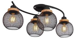 Globo 15663-4D - Přisazený lustr PABLO 4xE27/60W/230V