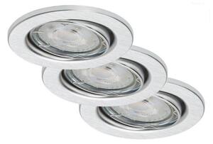 Briloner 7149-039-SADA 3xLED Stmívatelné koupelnové svítidlo 1xGU10/5W/230V IP23