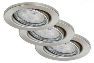 Briloner 7148-032-SADA 3xLED Stmívatelné koupelnové svítidlo 1xGU10/5W/230V IP23