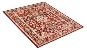 Makro Abra Kusový koberec RIVOLI EE65B Klasický červený Rozměr: 80x150 cm