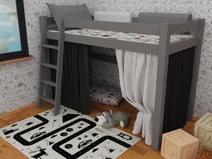 Vomaks Patrová zvýšená postel 8X8 05A Rozměr: 80 x 180 cm, Barva: barva šedá