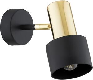 Argon Doria nástěnné svítidlo 1x15 W černá-mosaz 4265