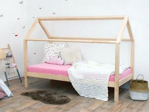 Dětská postel domeček TERY - Bílá, 90x160 cm