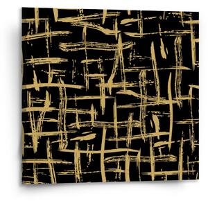 Sablio Obraz Zlaté malování - 110x110 cm