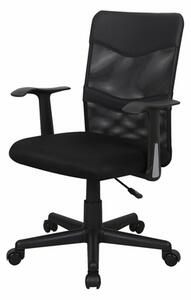 Černá kancelářská židle CASORIA