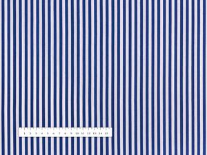 Biante Bavlněný čtvercový ubrus Sandra SA-364 Modro-bílé proužky 40x40 cm