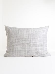 Bavlněný povlak na polštář Renforcé 70 × 90 cm – Jasmine žíhaná hnědá