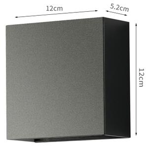 Brilagi - LED Venkovní nástěnné svítidlo DOUBLERAY LED/4W/230V černá IP65