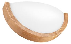Nástěnné svítidlo OAK SLIM 1xE27/60W/230V dub